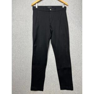 J Crew Pixie pants Pixie Skinny Trousers Size 10R Simple Office Career Black